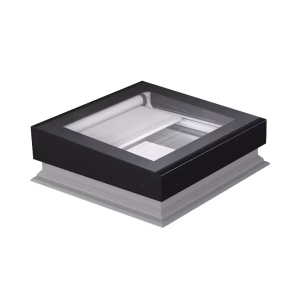 Flat Covered Window with Z Glass
